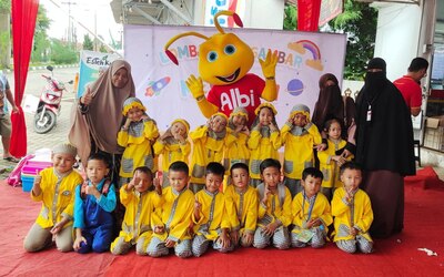 Ajang mewarnai Alfa Mart